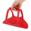 Kodrily Heat Resistant Turkey Lifter, Silicone Roasting Rack Non Stick,