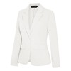 Blazers for Women Two Button Notched Lapel Blazer Jacket Long