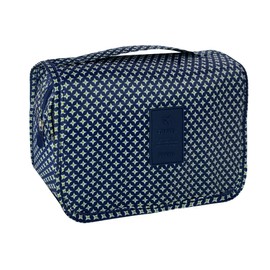 Lcsmaokin Lcsmaokin Large Capacity Toiletry Bag Travel Bag with Hanging Hook for Men and Women Waterproof Travel Cosmetic Bag Bathroom Storage Bag for Brushes Set,Full-Sized Shampoo,Accessories-Blue Stars