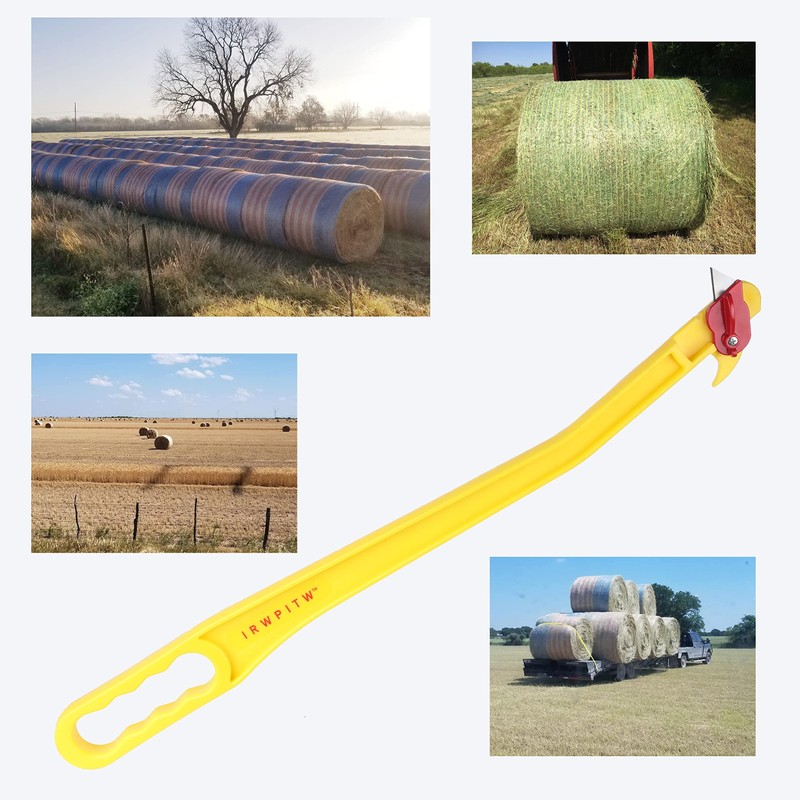 IRWPITW Hayknife, 29" Hay Knife Tool, Net Wrap Cutter, Open