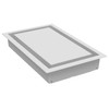 Fittes Modern Framed Wall Vent Cover 6x10 Inch, DIY AC