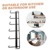 Alipis Hanging Rail Rack Kitchen Utensil Hanger Wall Mount Pot