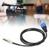 3Pin Audio Cable Mini Male to XLR Female Zinc Alloy