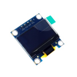 YMS PARTS (2 Pieces) Blue OLED, 0.96 Inches, 128 x 64 Dot OLED Display, 0.96 inches (0.96 cm), Compatible with I2C Connection, Blue OLED Module, LCD Display, Arduino, etc. (2)