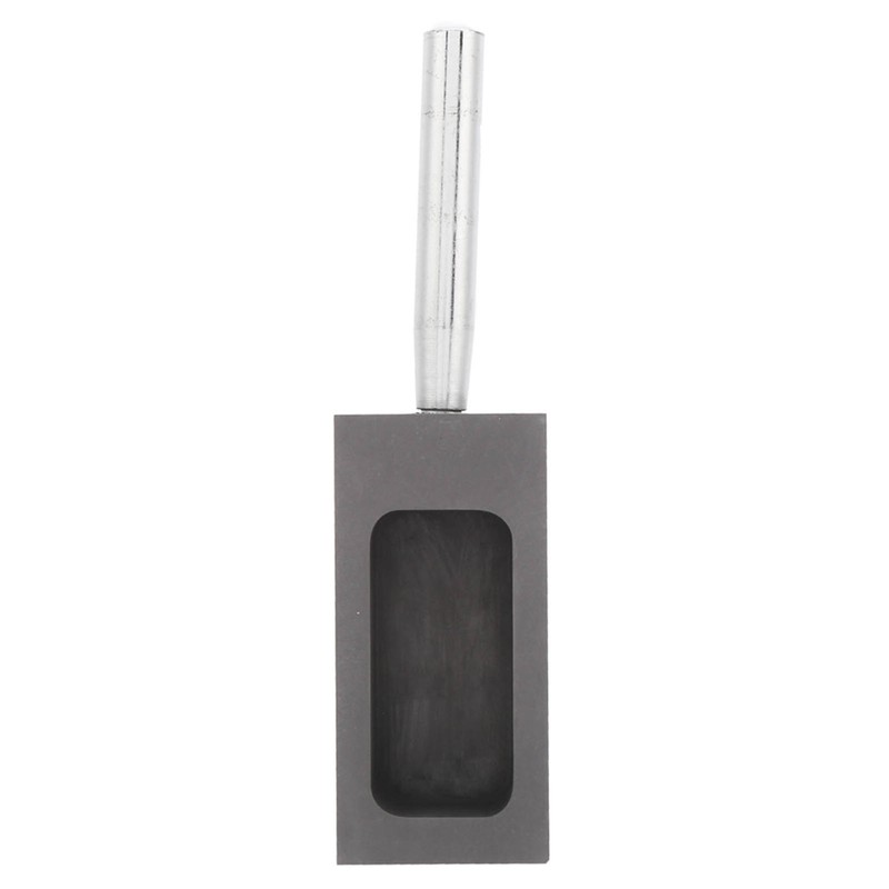 Graphite Ingot Mold with Handle Casting Melting Mold for Gold