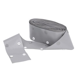 Oumefar Cable Protective Sleeve, Dog and Cat Power Cord Protector, Flame Retardant Fire Proof PVC POM Button Wire Sleeving Tube Cable Management Sleeve with Snap Button Fastener (15M)