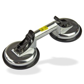 DEMA Glass Lifter GH 120 Aluminium 2 Plates Silver