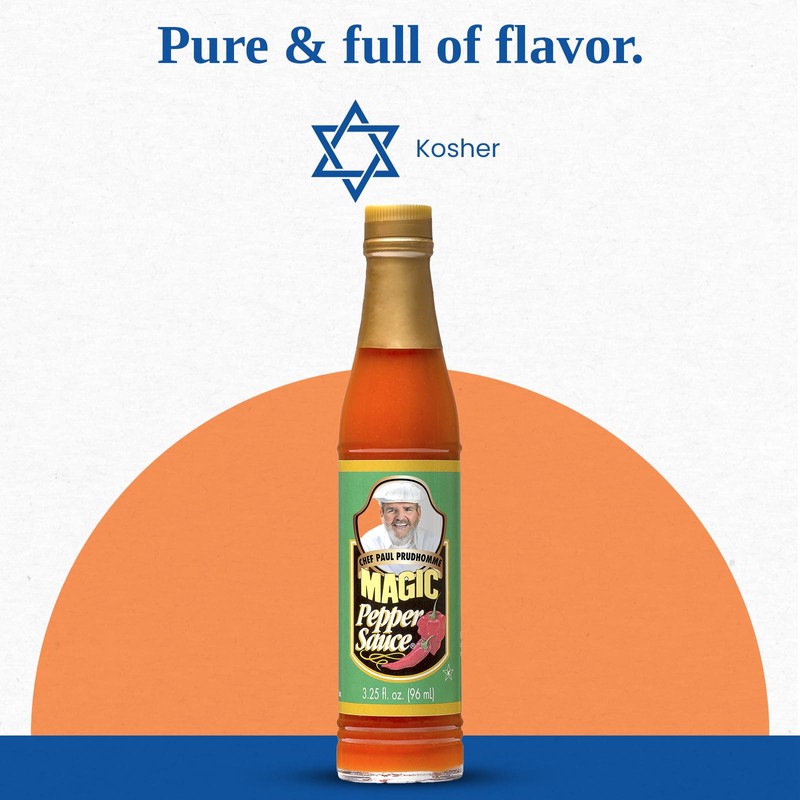 Chef Paul Magic Seasonings Blends Magic Pepper Sauce | Bold