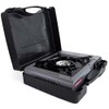 Coleman Portable 1-Burner Butane Gas Stove with Carry Case, Gray,