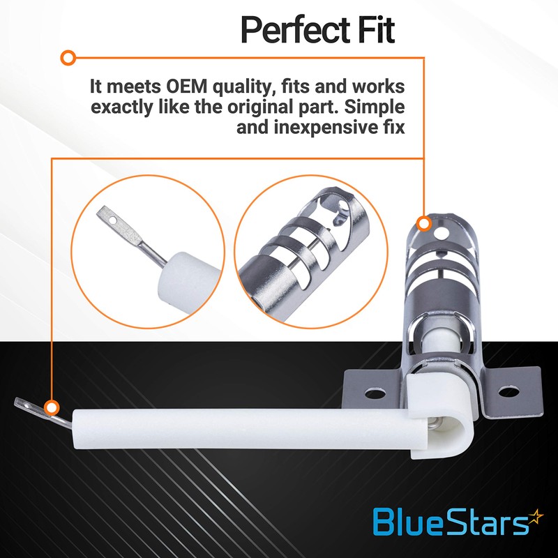 Ultra Durable 9758079 Range Spark Igniter Replacement Part by BlueStars