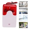 Wired Flash Siren, Acoustic Light Alarm, Safety Warning Device -