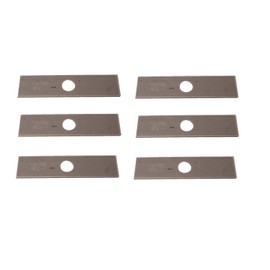 GULUANT 6 Pack Replacement 8" x 2" Edger Blade Fits for MTD Cub Cadet Troy-Bilt 791-613223 Husqvarna 601000749