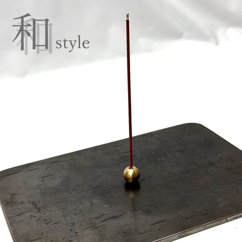 Brass Incense Holder, Round Brass Incense Stand, Buddhist Altar, Incense
