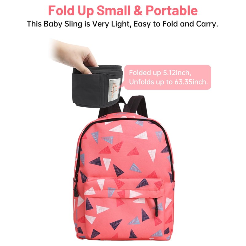 Baby Hip Carrier, Ergonomic Carrier for Babies Under 36 Months,