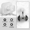 WingWider Shower Hooks for Inside Shower,Reusable Suction Cup Hooks for