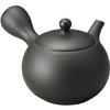 Tokoname Ware 19082 Teapot, Temari Teapot, Black Mud, Capacity: Approx.