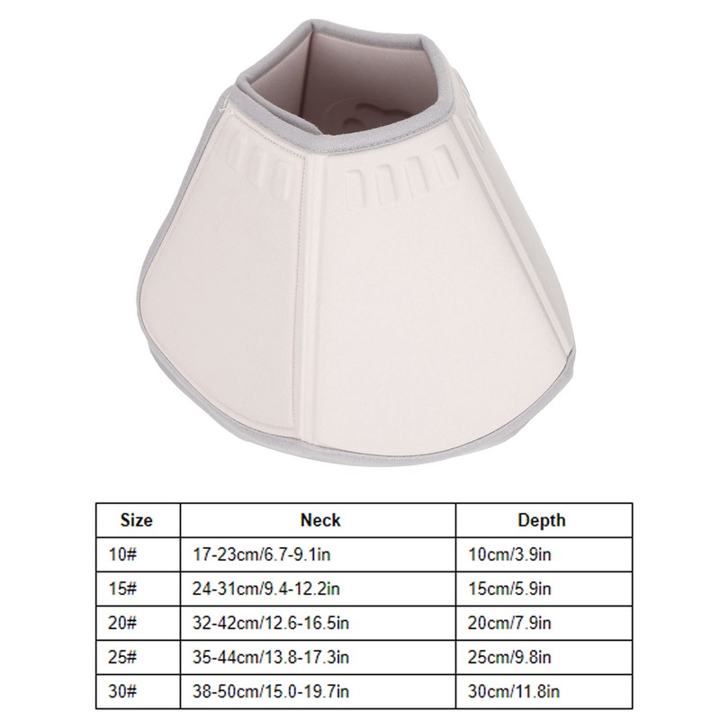 Dog EVA Protective Collar Pet Soft Wound Surgery Recovery Safety