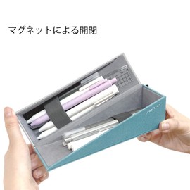 Sunstar Stationery S1426818 Pencil Case, Tray-shaped, Tray Tray, Blue