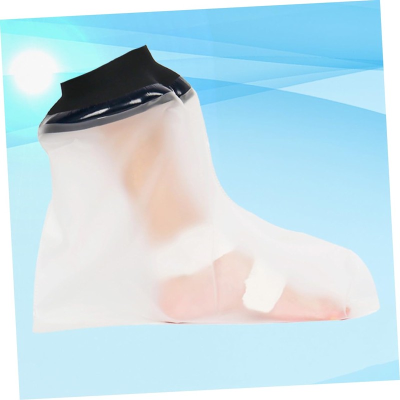 Gatuida Cast Protector for Adults Reusable Shower Foot Cover Protective