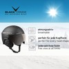 Black Crevice, Gstaad, Adults Ski Helmet