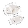 uxcell Furniture Cabinet Closet Door Roller Catch with ABS Roller