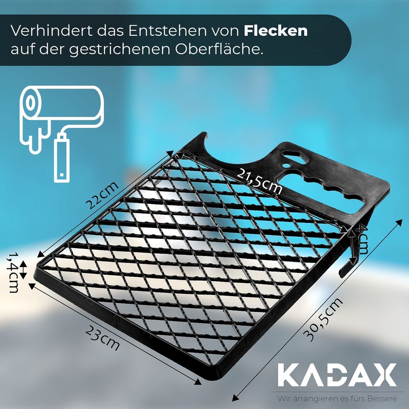 KADAX 30,5 x 23 cm Plastic Paint Grid, Large Paint