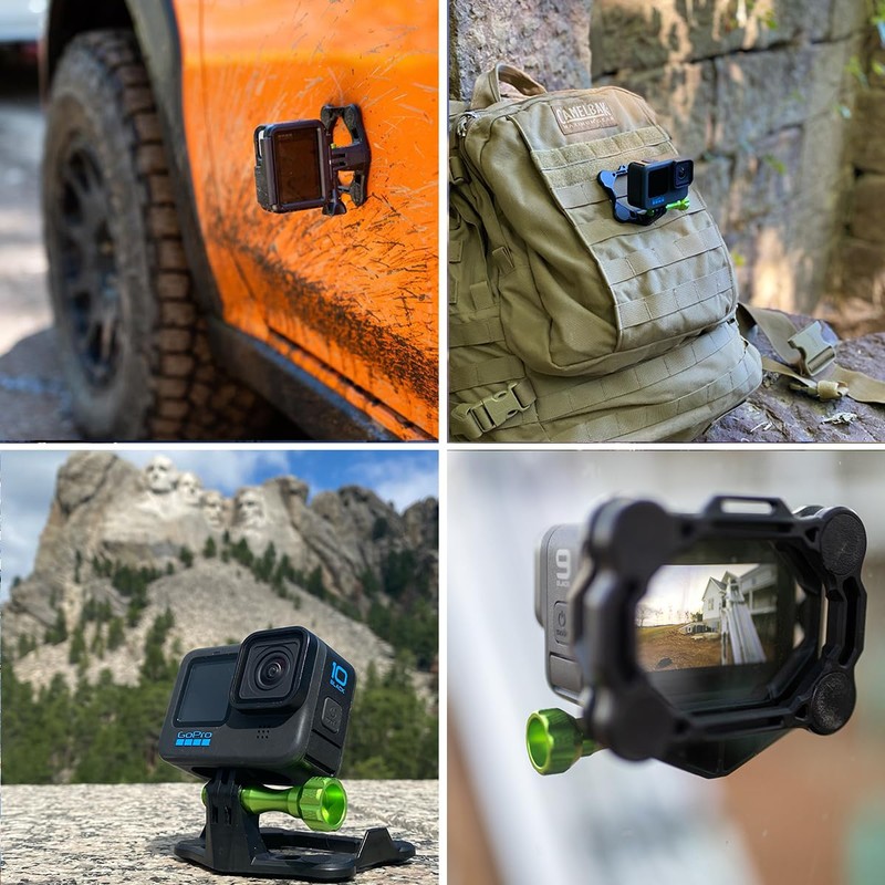 SNAP Mounts - Soporte magnético para cámara de acción para