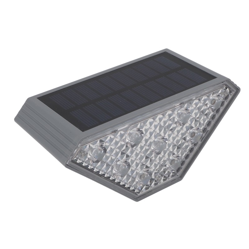 Solar Step Lamp Warm Light Button Light Sensor Control IP67