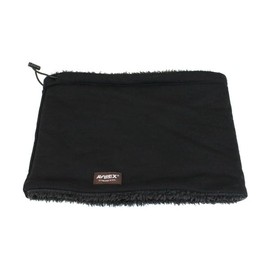 AVIREX Neck Warmer, Women's, Men's, Neck Warmer, Snood, Scarf, Cold Protection, Boa, Autumn, Winter, Cool, Outdoor, Walking, Hiking, Gift, Black