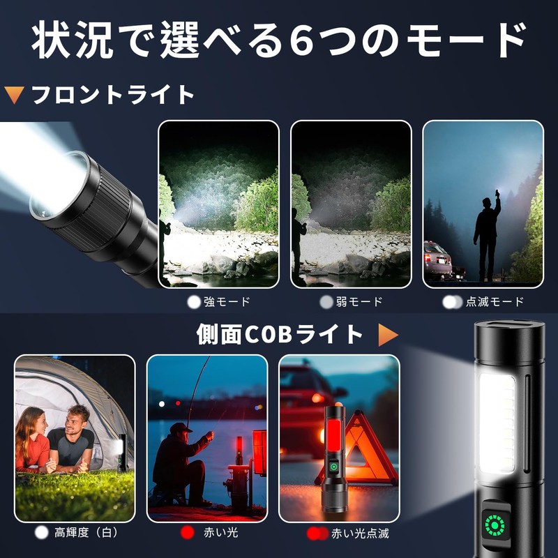 Flashlight, 2026 Improved Version, Night Light, Handheld Torch, LED Light,