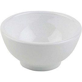 APS GF142 Melamine Round Bowl, 4.5 cm Item Height, Pure White