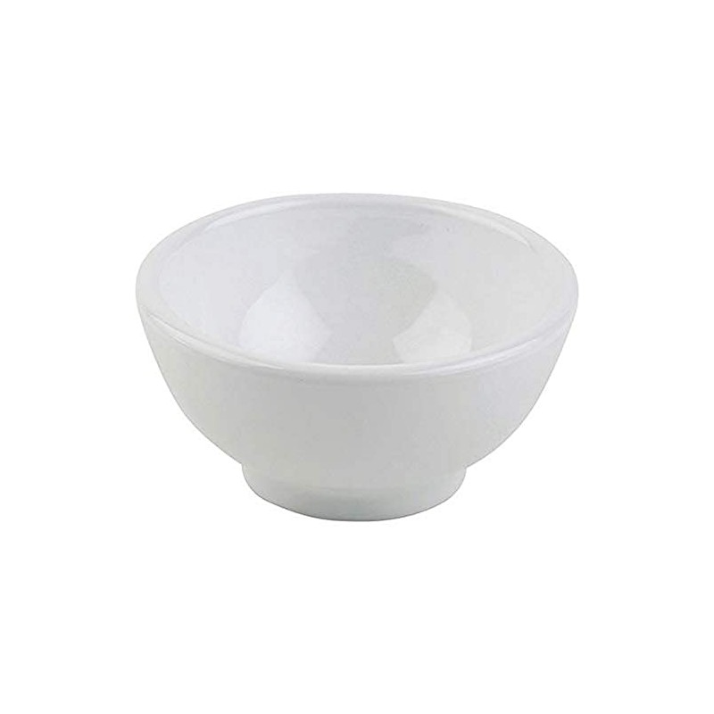 APS GF142 Melamine Round Bowl, 4.5 cm Item Height, Pure
