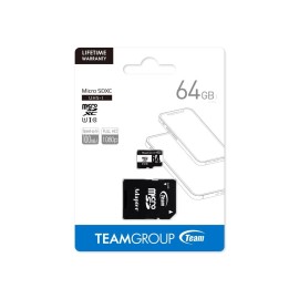 Team 64GB Memory Card with Adapter Model TUSDX64GCL10U0