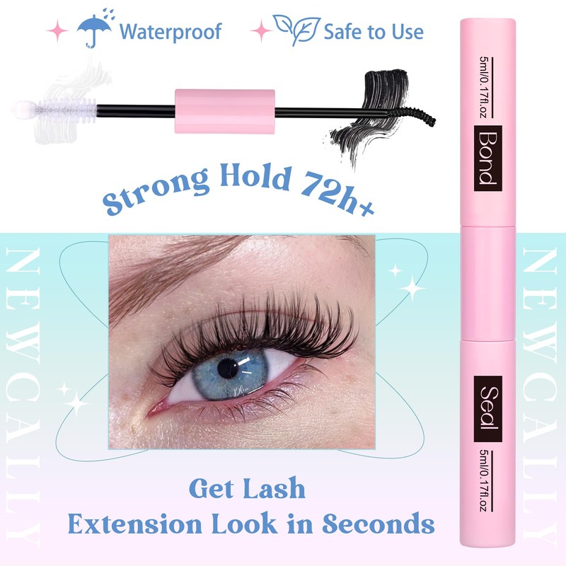 Lash Clusters Kit Wispy Natural Cluster Eyelash Extension Kit DIY