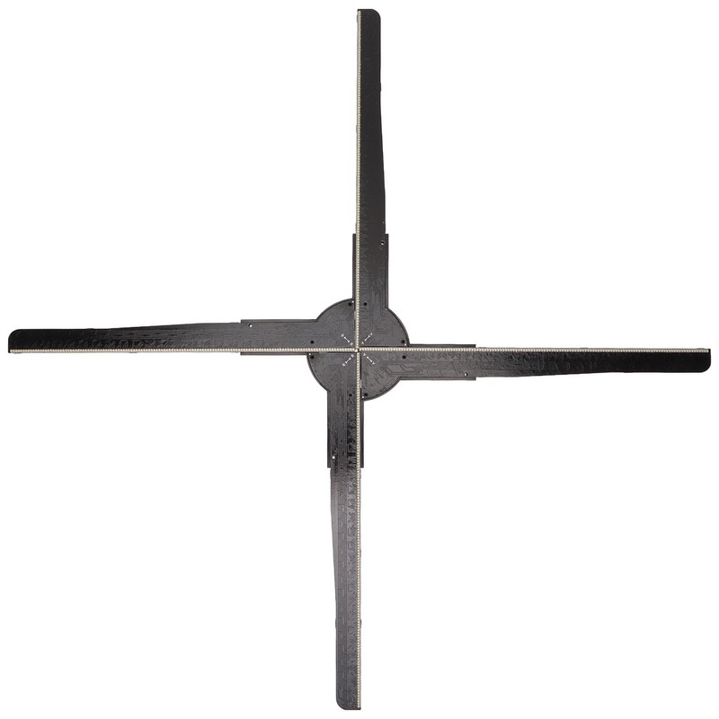 G552‑52 3D Holographic Advertising Machine 4 Blades 3D Hologram Fan