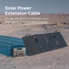 BioLite, Solar Power Extension Cable, Compatible BaseCharge Power Stations