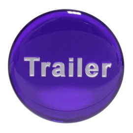 GG Grand General 95944 Large Cr. Alum. Screw-in Knob w/Purple Trailer