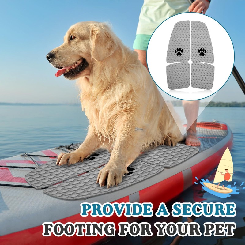 Drydiet Dog Traction Pad Dog Paddle Board Kayak Accessories 21.2