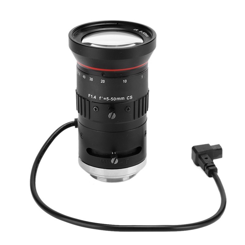 5-50mm 3MP HD Security Camera Auto Aperture Zoom Lens Surveillance