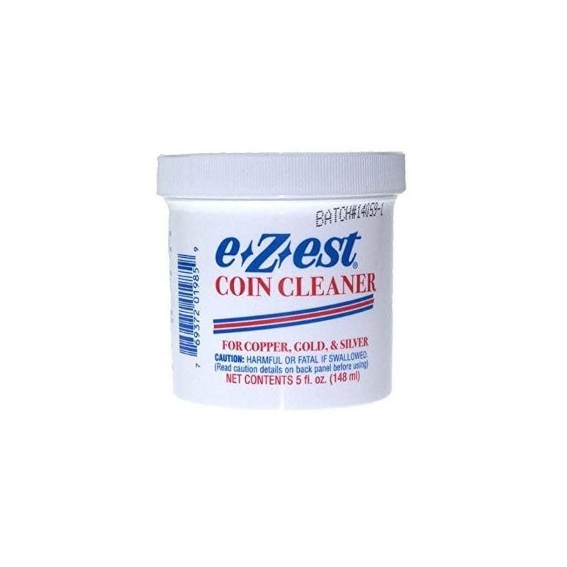 5oz e-Z-est Coin Cleaner for Gold Silver and Copper Coins