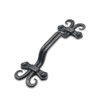 khtumeware 10 Pack Rustic Black Cabinet Pulls 3-3/4" Hole Center