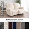 Genina Recliner Loveseat Cover Stretch Couch Covers Sofa slipcover for
