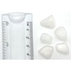 Snowy Quartz Mini Crystal Tumbled Stones - 10 Pc
