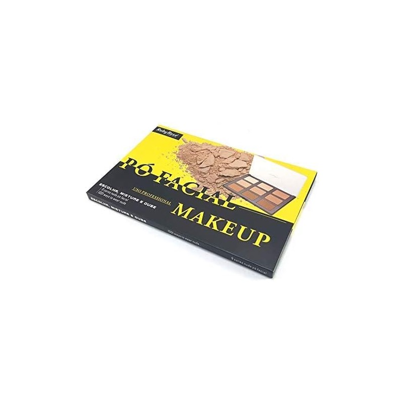 Paleta de Polvos Compactos y Bronzer Profesionales
