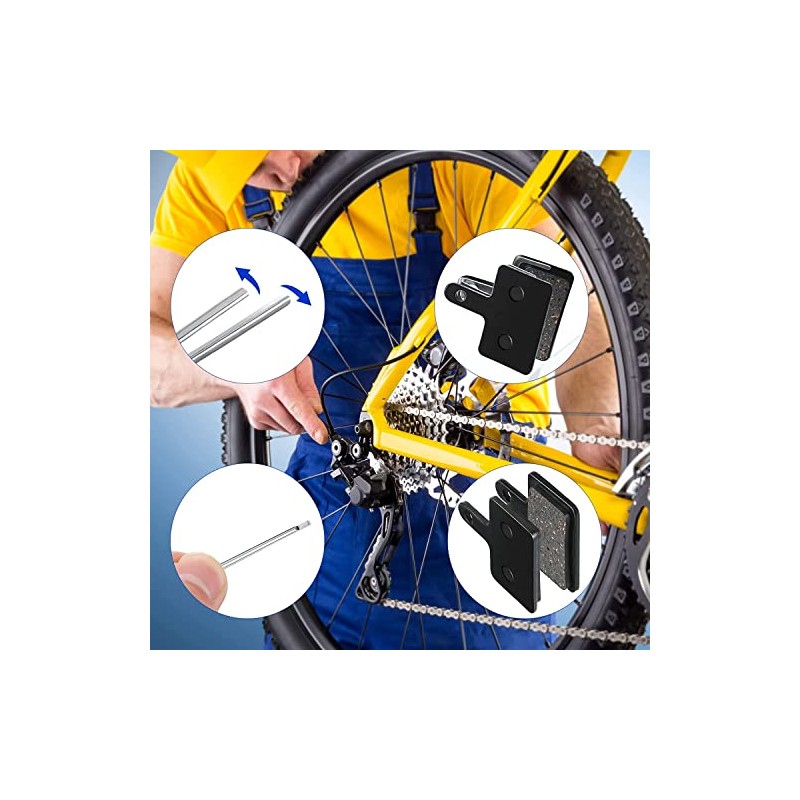 KARLOR 2 Pairs Bike Brake Pads, Bicycle Disc Brake Pad