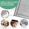 Amzlysdok 20PCS Non-Scratch Wire Dishcloth,Silver Mesh Dish Cloths with Diamond