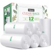 1.2 Gallon 330 Counts Small Trash Bags Garbage Bags by