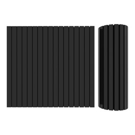 Garage Smith GWP08 Garage Wall Protector Foam Wall Column Corner Guard for Parking Garages - Wall Edge Protector - Wall Corner Edge and Bumpers Guards (2-Pack(Black))