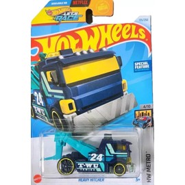 Hot Wheels Heavy Hitcher Diecast Car, HW Metro Series, 1:64 Scale, 4/10