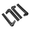 2 Pairs Skate Guards Portable Ice Skate Blade Covers Adjustable